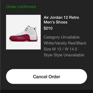 Jordan retro 12 cherry